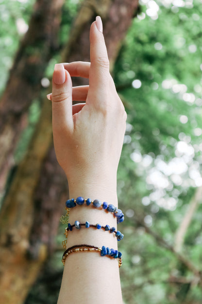 September Basic Armband - Lapis Lazuli